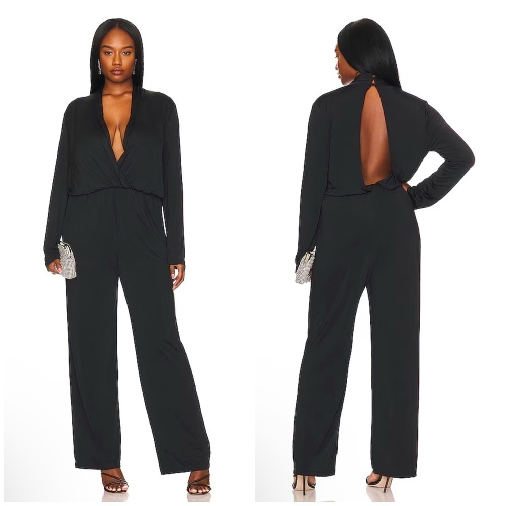 Remi x Revolve Robin Jumpsuit in Black Size XL